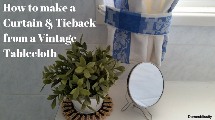 how-to-make-acurtain-tiebackfrom-a-vintagetablecloth