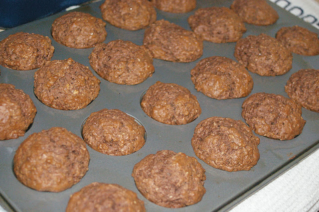 Chocolate Chia Muffins