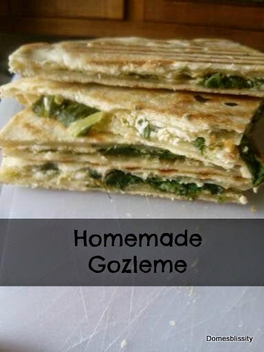 Homemade Gozleme