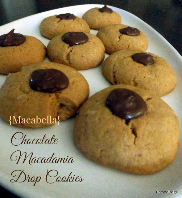 Chocolate Macadamia Drop Cookies