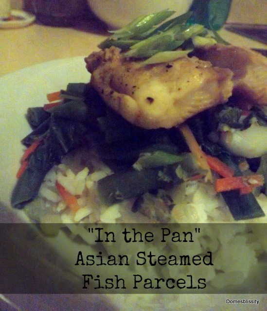 “In the Pan” Asian Steamed Fish Parcels