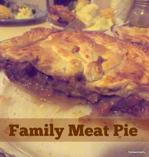 Family Meat Pie