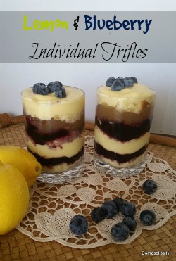 Lemon & Blueberry Individual Trifles