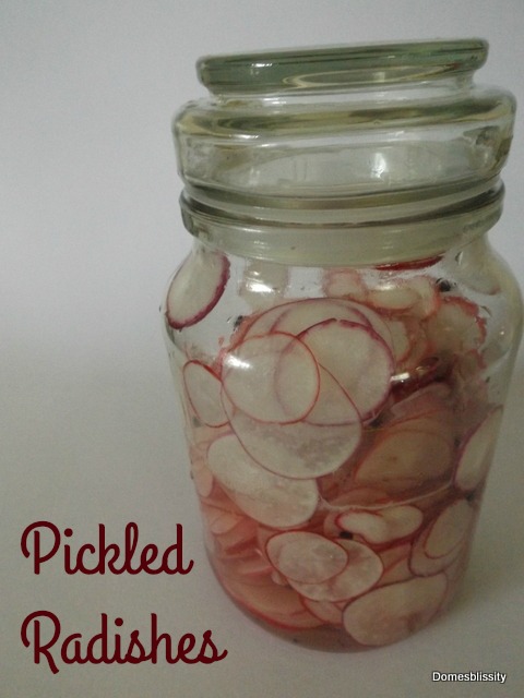 Pickled Radishes