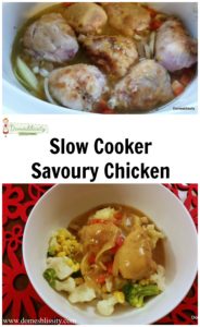 Slow Cooker Savoury Chicken www.domesblissity.com