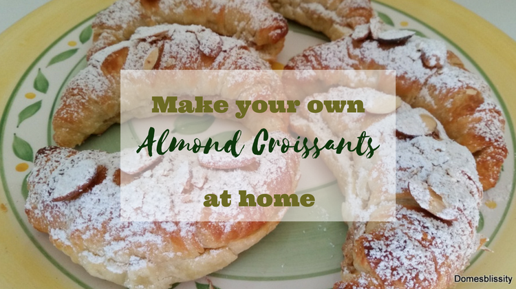 Make your own almond croissants at home