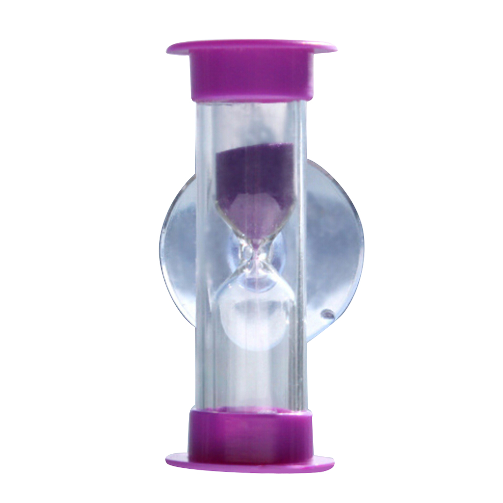 Mini Sandglass Hourglass Sand For Tooth Brush Shower Timer With Suction Cup KWUS