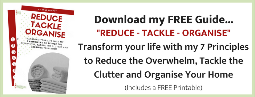 Reduce - Tackle - Organise: Transform your life with my 7 principles to reduce the overwhelm, tackle the clutter and organise your home Domesblissity.com