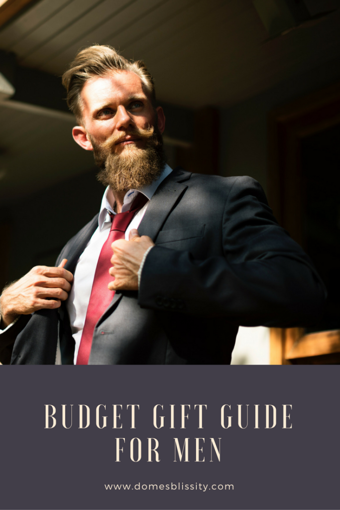 Budget Gift Guide for Men www.domesblissity.com