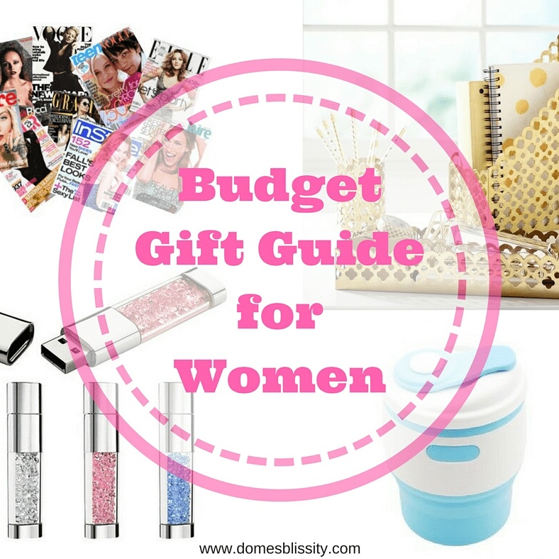 Budget Gift Guide for Women www.domesblissity.com