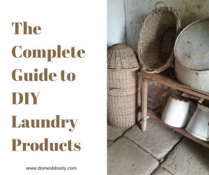 The complete Guide to DIY Laundry Products www.domesblissity.com