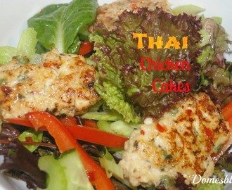 Thai Chicken Cakes www.domesblissity.com