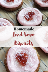 Homemade Iced Vovo Biscuits www.domesblissity.com