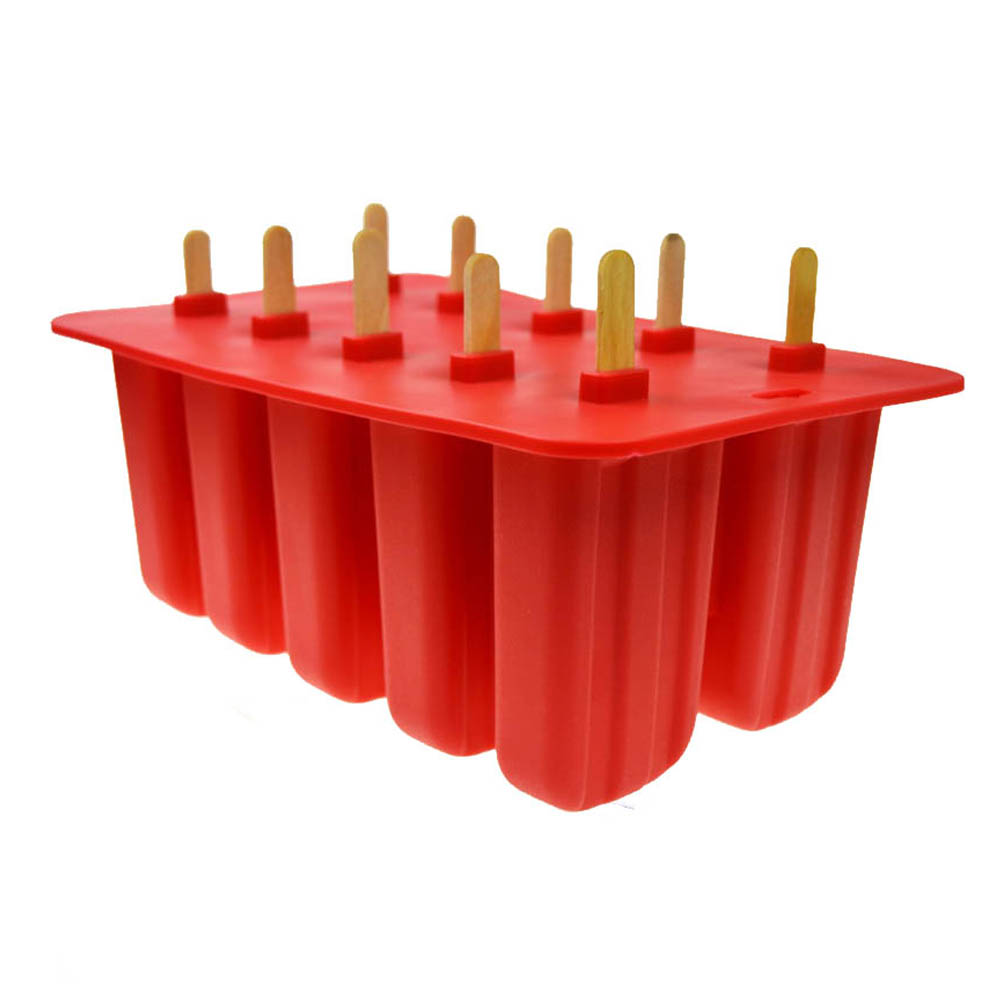 Silicone Ice Block Moulds (10 slot) - Domesblissity