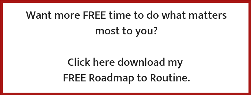 Download the Roadmap to Routine www.domesblissity.com