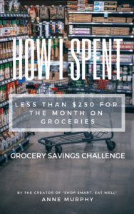 Grocery Savings Challenge. How I spent only $250 for the month on groceries www.domesblissity.com