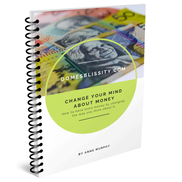 Change Your Mind About Money www.domesblissity.com