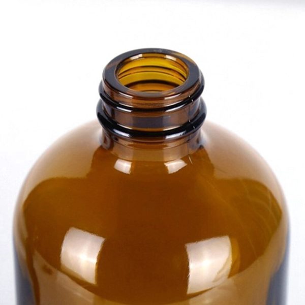 500ml (16oz) Amber Glass Spray Bottle for Homemade Cleaning Solutions Domesblissity.com