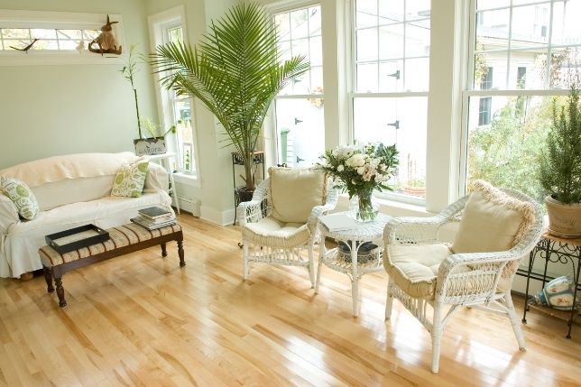 sunroom in well lit area